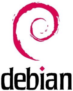 Debian Linux logo
